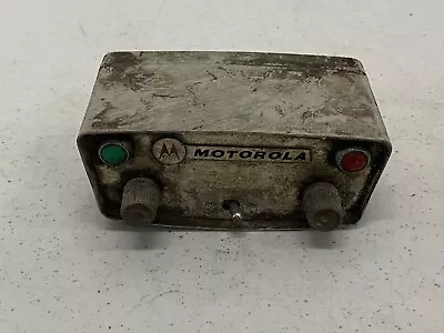 Vintage Motorola Private Line Radio Control Head 2-Way Mobile Police Car 1960 • $49.99