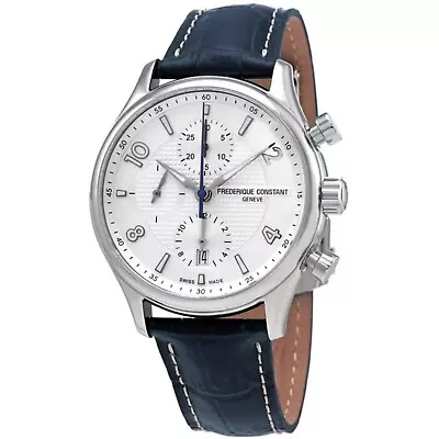 Frederique Constant FC-392RMS5B6 Men's Runabout Silver-Tone Dial Automatic Watch • $1390.35