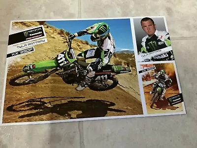 Tyla Rattray Signed Autographed Monster Energy Kawasaki Pro Circuit Motocross • $12