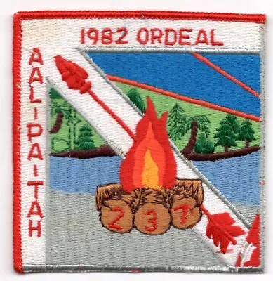 AAL-PA-TAH LODGE 237;1982 Ordeal Event BSA Florida OA Tanah Keeta Gulf Stream • $19.98