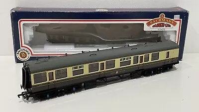 £34.99 • Buy Bachmann 34-100A OO Gauge Collett 1st Class Coach GWR Shirtbutton Boxed