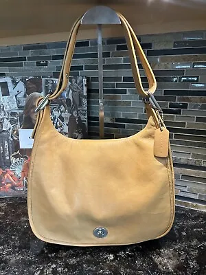 Coach Vintage Saddle Bag Glovetanned Leather 9718 Camel Nickel • $199.99