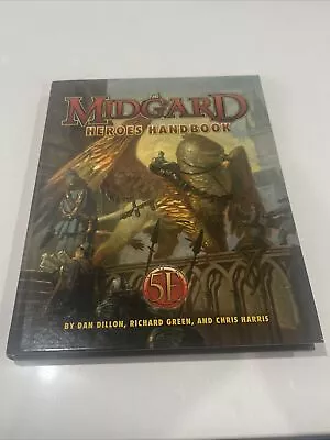 NEW Midgard Heroes Handbook For 5th Edition Hardcover Dungeons & Dragons D&D 5E • $1