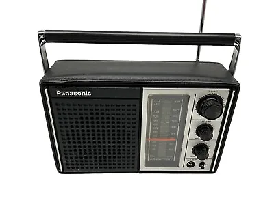 Panasonic Vintage  RF-597 AM/FM Portable Radio With Cord Tested And Works • $28