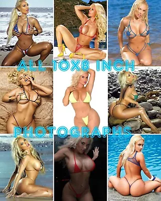 Nicole Coco Austin - ALL 10x8 Inch Photos #m002 In Skimpy Bikini's & Stiletto's • £1.89