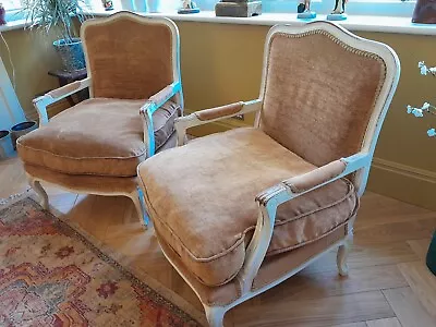 French Louis Style Vintage Pair Of Chairs • £200