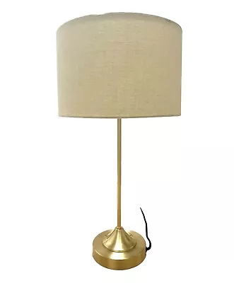Habitat Country Touch Table Lamp - Brass 9488647 R L85 • £32.99