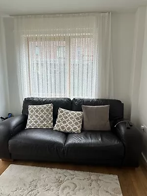 DFS 3 Seater 2 Seater 1 Seat Leather Sofa • £150