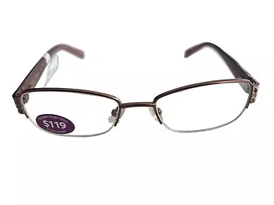 Jenny Lynn Womenes BLISS Brown Eyeglass Frames Size 50-18-138 • $47.95