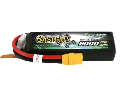 Gens Ace LiPo Car 3S 11.1V 5000mAh 60C With XT90 O-GC3S5000-60X9 • £58.10