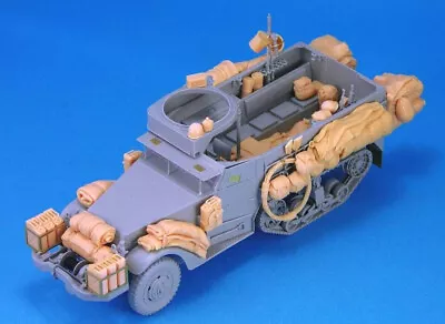 US M3A1 Halftrack 1/35 Resin Stowage And Accessories Kit • £21