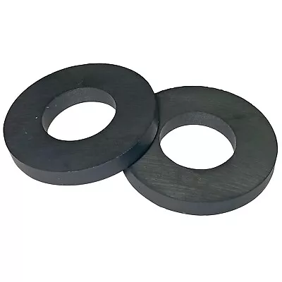 2 Pack Ceramic Ring Magnets Ferrite Strong Magnetic Material Free&Fast Shipping • $6.15