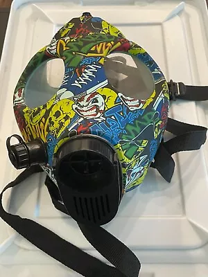 Steampunk Inspired Gas Mask Respirator Cosplay Halloween Party Colorful READ • $29.99