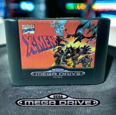 X-Men Sega Mega Drive- Cart Only Tested • $32.95