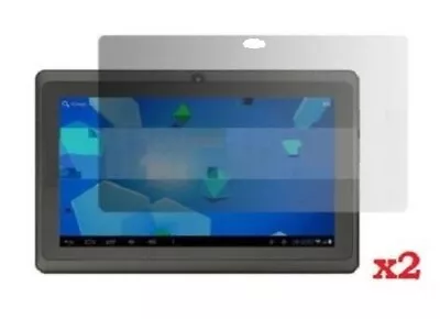2 X Full  7  INCH SCREEN PROTECTOR FOR A13 A23 ALLWINNER ANDROID TABLET PC • £1.99