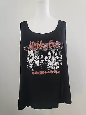 Motley Crue Ladies Tank Flowy Style Official Tour Merch  • $20