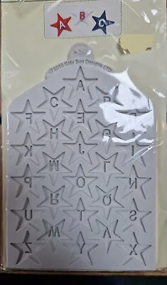 Katy Sue Silicone Moulds Star Alphabet • £5