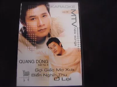 Vietnamese DVD Karaoke MTV Vol 9 Quang Dung Bat Hu 4 Goi Giac Mo Xua Bien Nghin • $29.69