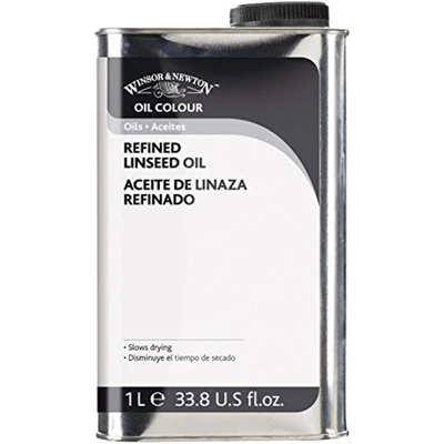 $40.89 • Buy Winsor & Newton Refined Linseed Oil - 1 Liter Tin
