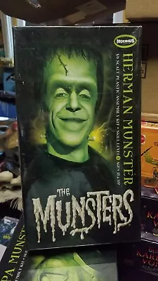 The Munsters Herman 1:9 Scale Kit Moebius Figure NEW Factory Sealed MINT • $110