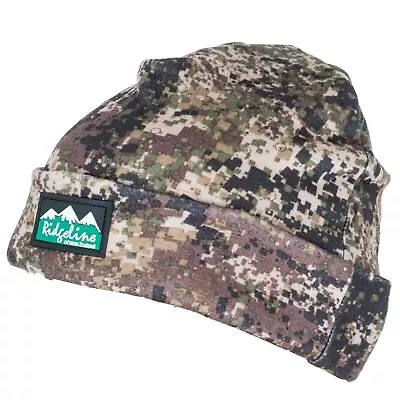 Ridgeline Fleece Beanie Hat Dirt Camo Camouflage Country Hunting Shooting • £11.99