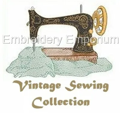 £7.95 • Buy Vintage Sewing Collection - Machine Embroidery Designs On Cd Or Usb