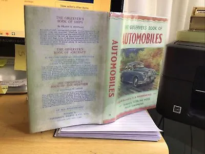 Observers Book Of Automobiles 1958 + Copy D/J • £24.99