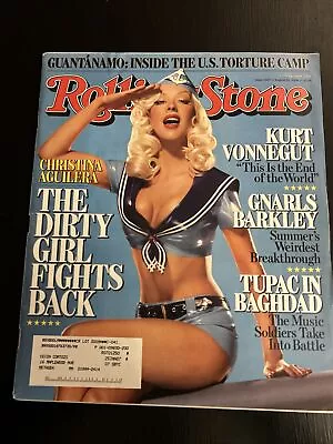 $10.99 • Buy Christina Aguilera Tupac Article August 24, 2006 ROLLING STONE MAGAZINE #1007!