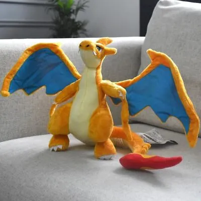 Pokemon Mega Charizard Y Plush Soft Toy Teddy 28cm • £27.99