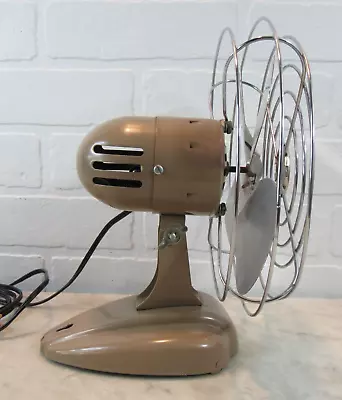 Vintage Toastmaster Fan Art Deco Working!! 9  Wall Table Mount Adjustable • $27