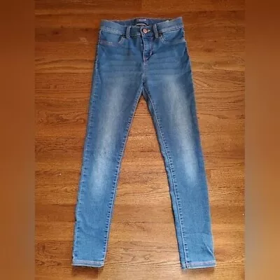 OLD NAVY Girls 12R Dark Blue Lightly Lined Ballerina Jeans • $10