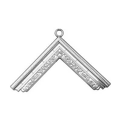 Masonic Blue Lodge Worshipful Master Square Pendant Collar Accessory Regalia • $11.20