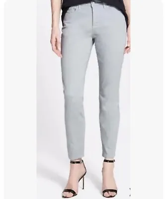 NYDJ Not Your Daughters Jeans 4P CLARISSA Moonstone Grey Ankle Pants Women’s NWT • $79.99