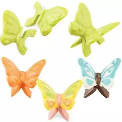 Wilton 3D BUTTERFLY WING Stand Up Chocolate Candy Mould Mold Cavity Cooking Bake • £2.99