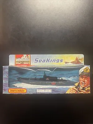 Matchbox Sea Kings K-309 Submarine 117 Waterline Superfast Diecast Lesney Rare • $135