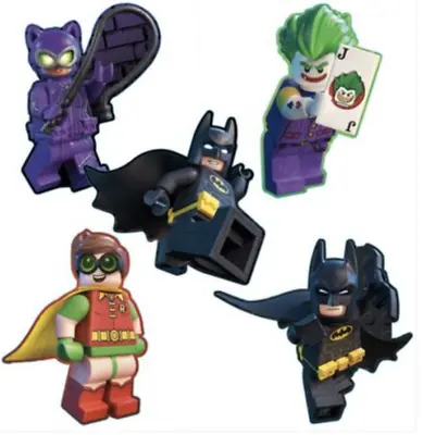 $1.94 • Buy Lego Batman Shaped Stickers X 5 Party Favours Batman Birthday ***Licensed