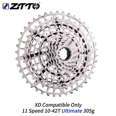 ZTTO Bicycle 11 Speed 10-42T Cassette Ultimate XD /HG MTB Freewheel Sprocket • $368.99