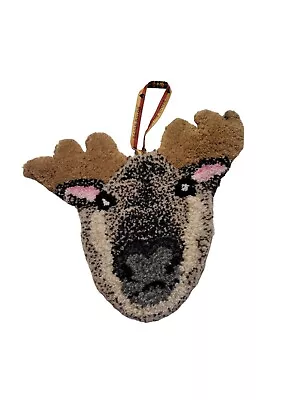 Doing Goods Moose Rug Head Hanger Gift Door Wall Decor Macho • $13.59