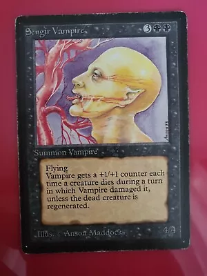 Mtg 4k - Sengir Vampire - Beta - Very Good - Magic The Gathering • $130