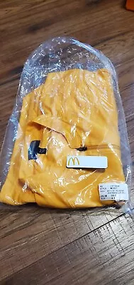 Mcdonald's Gold Medium Polo & McDonald's Nametag • $25.29