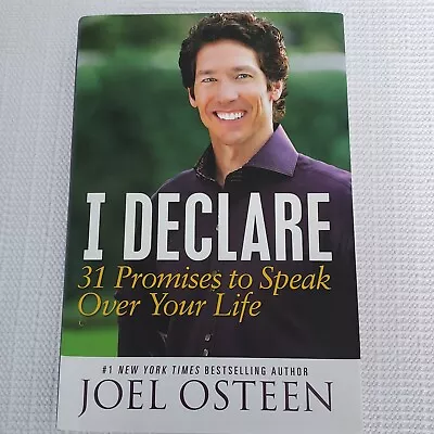 I Declare 31 Promises To Speak Over Your Life By Joel Osteen Hardcover  • $7.95