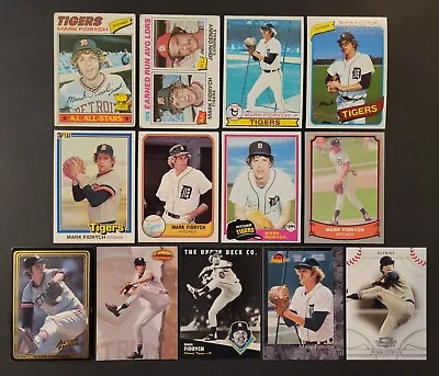 Lot Of 13 Different MARK FIDRYCH Baseball Cards 1977-2008 BB2657 • $9.99