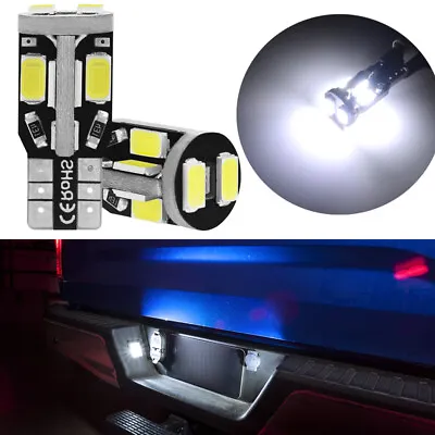 2 White 6000K 168 LED License Plate Light Bulbs For Ford F-150 Super Duty Ranger • $8.59