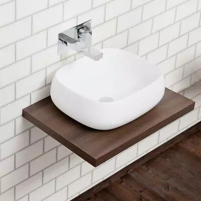 Cassellie Walnut Floating Shelf For Basins • £99.95