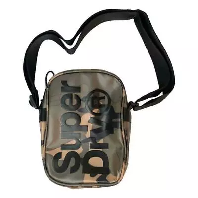 £0.99 • Buy Superdry Men's Side Bag - Green Camo Tarp (M9100022A)