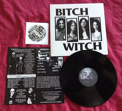 BITCH WITCH  S/T  12  Black Vinyl Only 566 Pressed (VENOM DISCHARGE) • $12