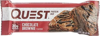 Quest Chocolate Brownie Flavoured Protein Bar 12 Pack X 60 G-Au • $65.38