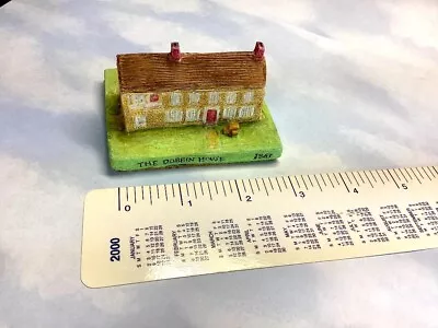 Gettysburg's DOBBIN HOUSE - Rustic Handcrafted Miniature Of The Famous Building. • $20.50