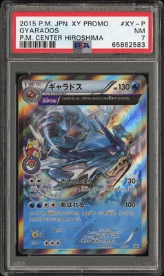 $1099.99 • Buy PSA 7 NM Gyarados XY-P Pokémon Center Hiroshima Black Star Promos Pokémon 2015