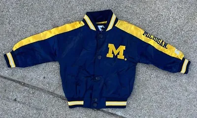 Vintage Starter Michigan Jacket YOUTH • $45